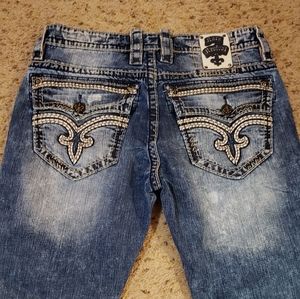 Men's Rock Revival Jeans - Relaxed Straight